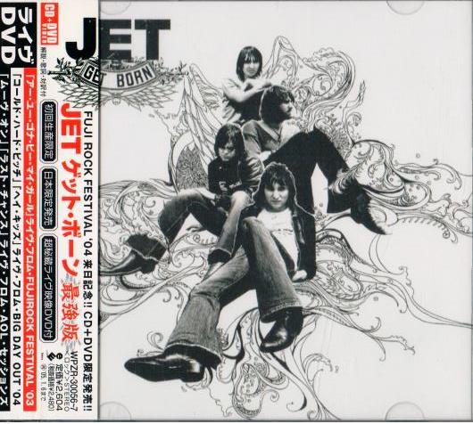 CD JET - Get Born WPZR30056 Warner Bros. Re 2004 Япония Рок Б/У