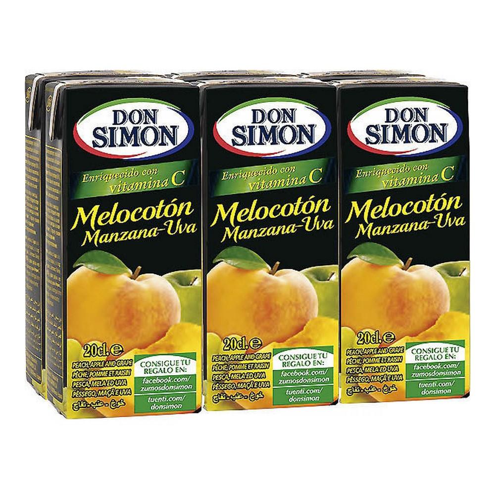 Сок Дон Саймон (6 х 200 мл) TU прозрачный